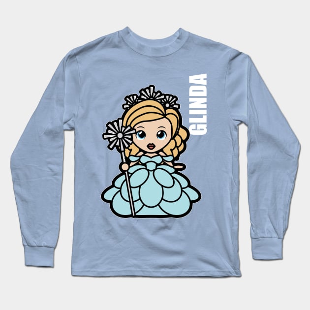 Glinda Tooniefied Long Sleeve T-Shirt by Tooniefied